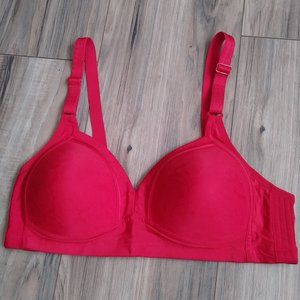 Rose Bra without rods Color Red Size 34C